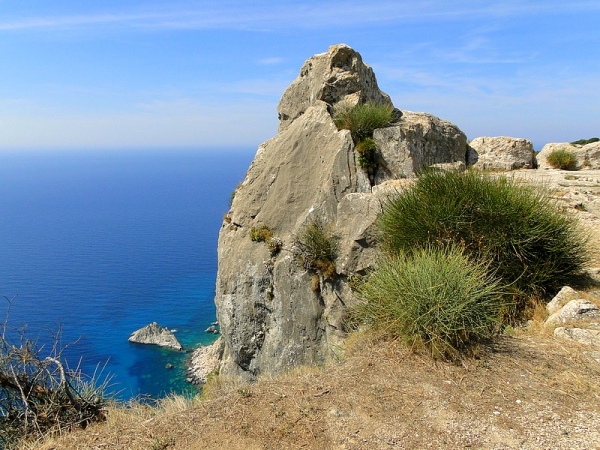 Zdjęcie z Grecji - Widok z twierdzy Angelokastro.
