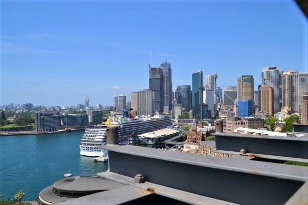Zdjęcie z Australii - Widok na port z mostu Harbour Bridge