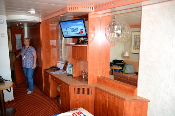 Zdjęcie z Australii - Nasza kabina na statku Carnival Legend
