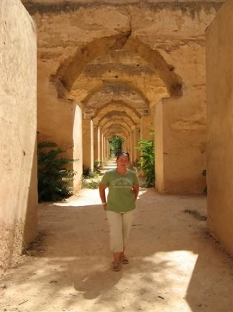 Zdjęcie z Maroka - starożytna stajnia