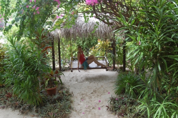 Zdjęcie z Malediw - Bujaczka w raju zapachów