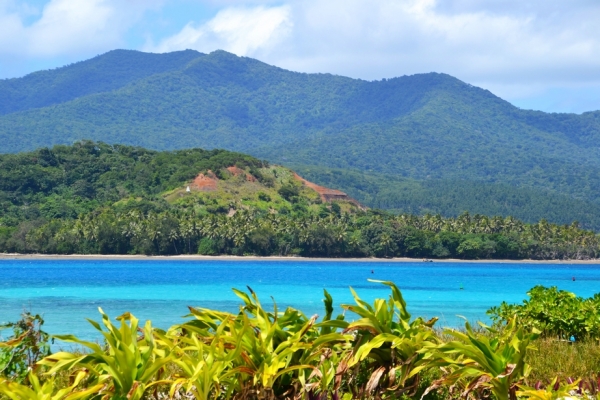 Zdjęcie z Vanuatu - Widok na wyspe Anatom (Aneityum)