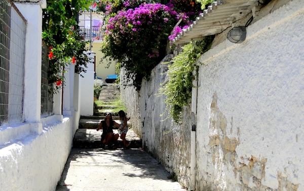 Zdjęcie z Grecji - W uliczkach Gaios.