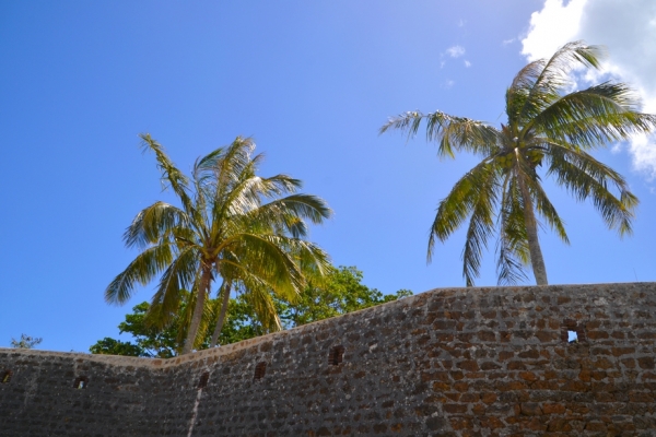 Zdjęcie z Nowej Kaledonii - Stare francuskie fortyfikacje