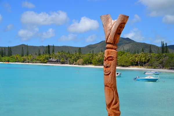 Zdjęcie z Nowej Kaledonii - Melanezyjski bozek