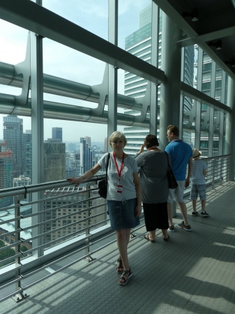 Zdjęcie z Malezji - W łączeniu między wieżami tzw. Sky Bridge