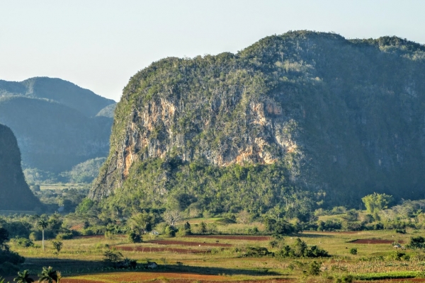 Zdjęcie z Kuby - Mogotes - wapienne wzgórza jak słoniowe grzbiety 
