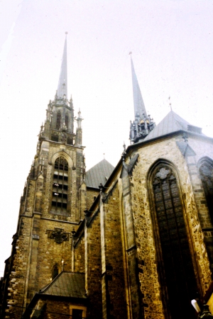 Zdjęcie z Francji - katedra w Brnie