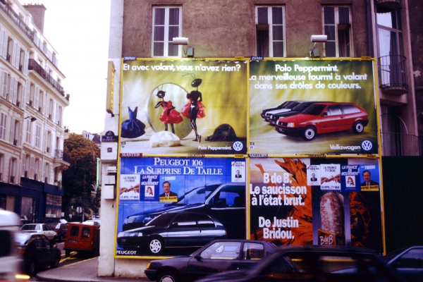 Zdjęcie z Francji - nawet reklamy zachwycały