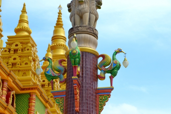 Zdjęcie z Tajlandii - Wat Bang Thong - detale