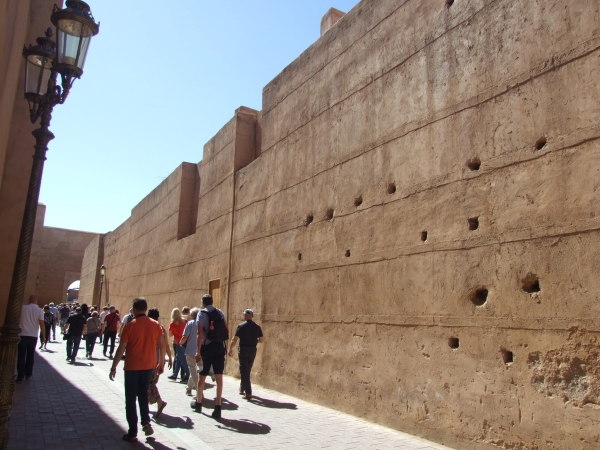 Zdjęcie z Maroka - mury kasby