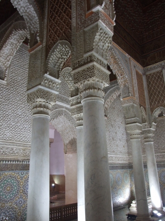 Zdjęcie z Maroka - zdobienia grobowców