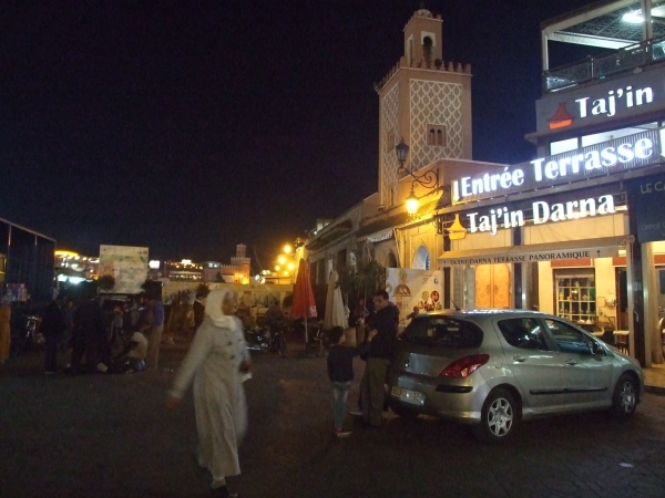 Zdjęcie z Maroka - zapada wieczór