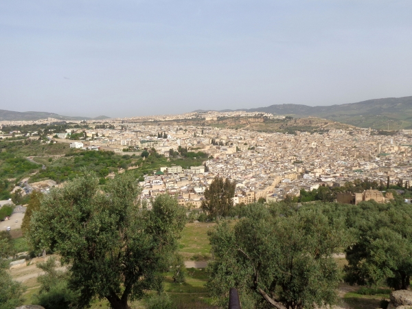 Zdjęcie z Maroka - panorama Fezu