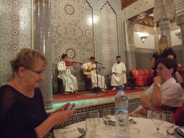 Zdjęcie z Maroka - na kolacji