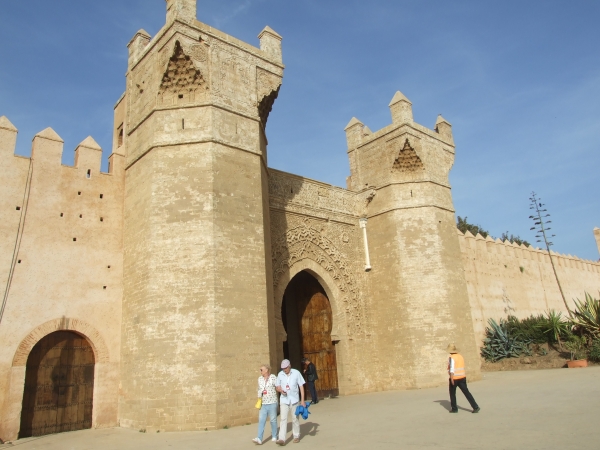 Zdjęcie z Maroka - brama cytadeli