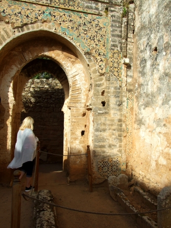 Zdjęcie z Maroka - w nekropolii