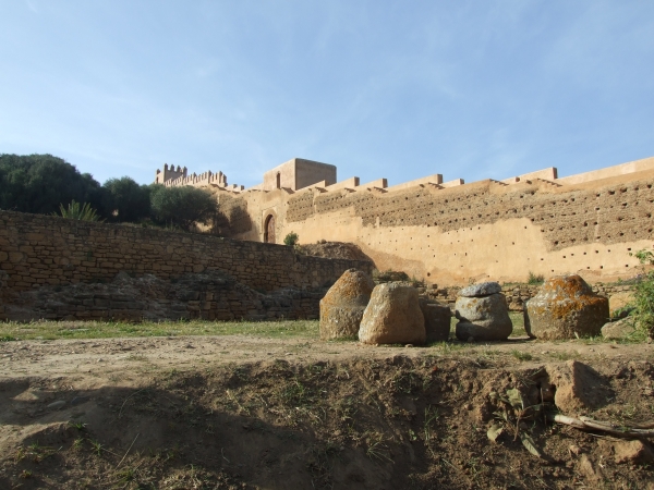 Zdjęcie z Maroka - mury cytadeli