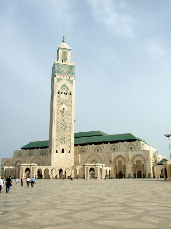 Zdjęcie z Maroka - najwyższy minaret