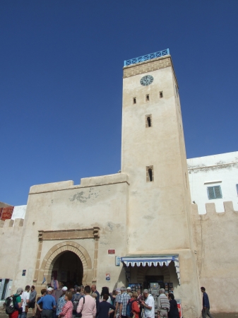 Zdjęcie z Maroka - wieża zegarowa
