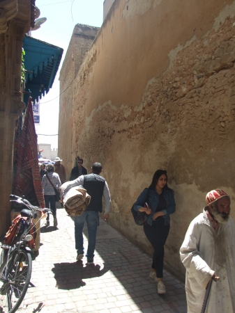 Zdjęcie z Maroka - w zaułku