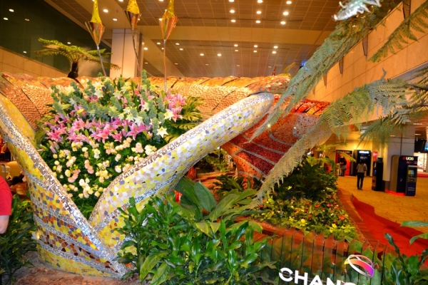 Zdjęcie z Tajlandii - Lotnisko Changi w Singapurze