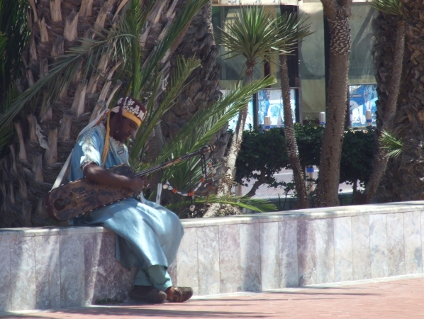 Zdjęcie z Maroka - na promenadzie