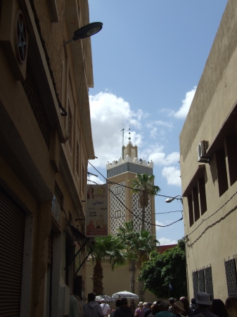 Zdjęcie z Maroka - w stronę meczetu
