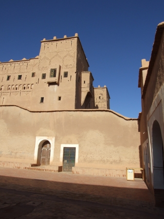 Zdjęcie z Maroka - na dziedzińcu