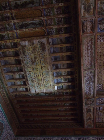 Zdjęcie z Maroka - stropy