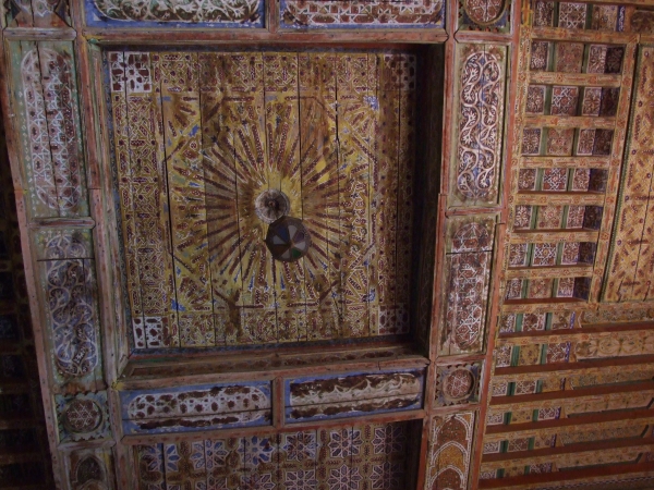 Zdjęcie z Maroka - stropy