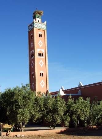 Zdjęcie z Maroka - spod meczetu