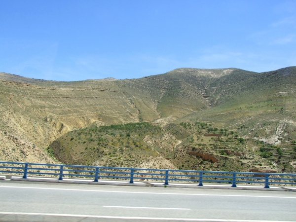 Zdjęcie z Maroka - przejazd do Agadiru