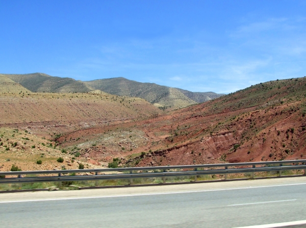 Zdjęcie z Maroka - autostradą