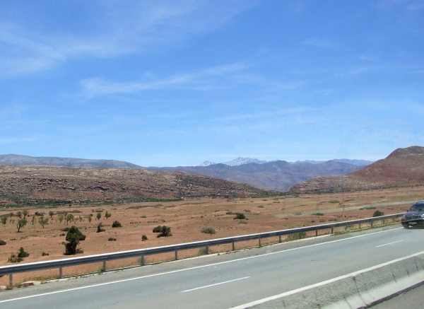 Zdjęcie z Maroka - autostradą