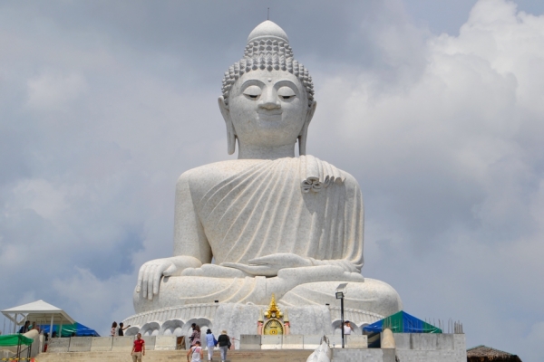 Zdjęcie z Tajlandii - Wielki Budda w calej swojej okazalosci