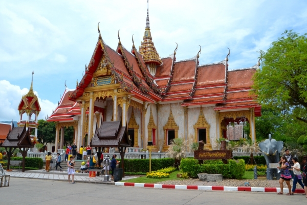 Zdjęcie z Tajlandii - Kolorowe swiatynie Wat Chalong