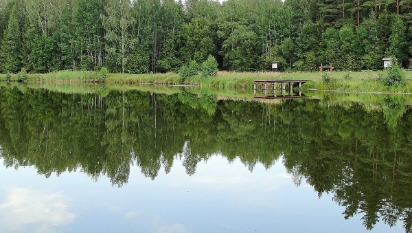 Zdjęcie z Polski - Wracamy nad zbiornik. Tu dalej cudowna cisza i spokój.
