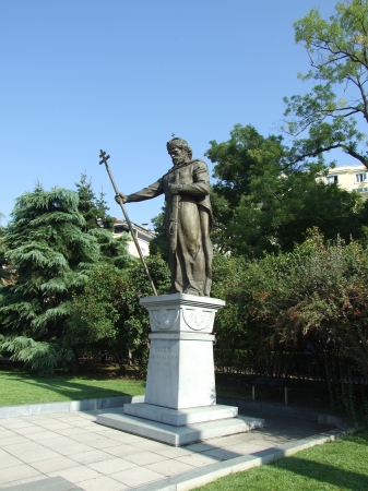 Zdjęcie z Bułgarii - pomnik cara Samuila