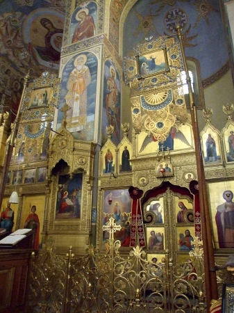 Zdjęcie z Bułgarii - wnętrze cerkwi
