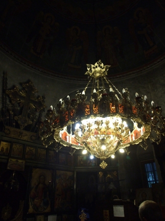 Zdjęcie z Bułgarii - cerkiewny żyrandol