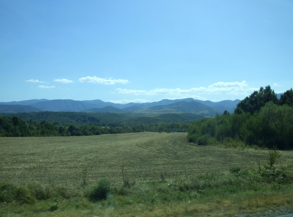 Zdjęcie z Bułgarii - z okna autokaru