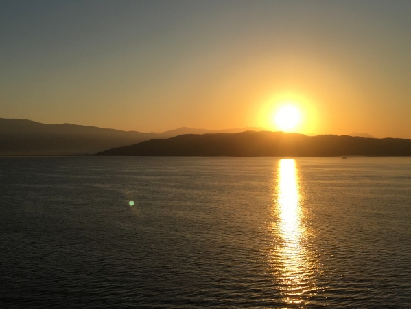 Zdjęcie z Grecji - wschód słońca