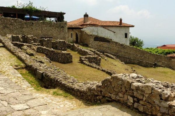 Zdjęcie z Albanii - ruiny dawnej Krui