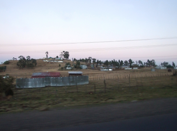 Zdjęcie z Etiopii - pierwsze błyszczące osiedla