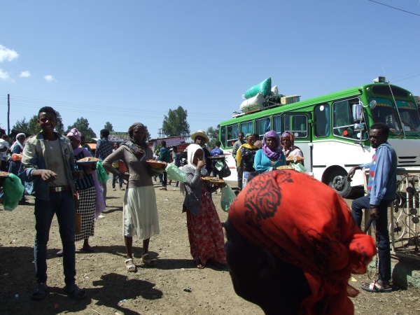 Zdjęcie z Etiopii - przystanek na zakupy