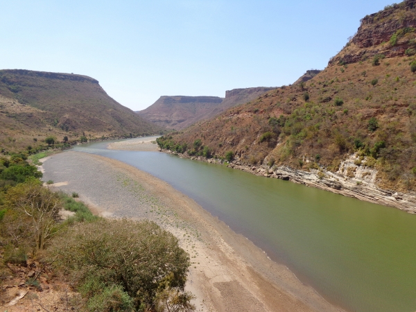 Zdjęcie z Etiopii - kanion Nilu Błękitnego