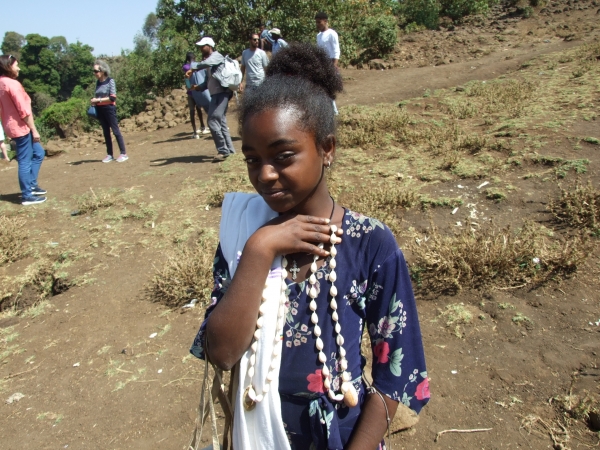 Zdjęcie z Etiopii - zalotna handlarka