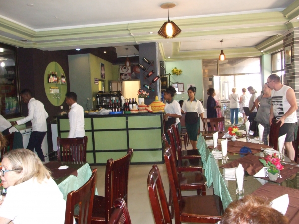 Zdjęcie z Etiopii - w restauracji