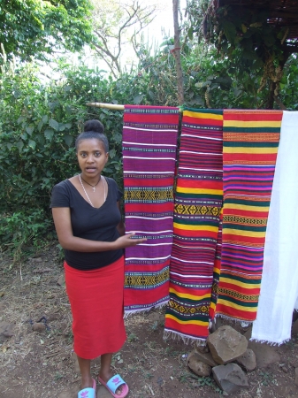 Zdjęcie z Etiopii - a tu szale i chusty